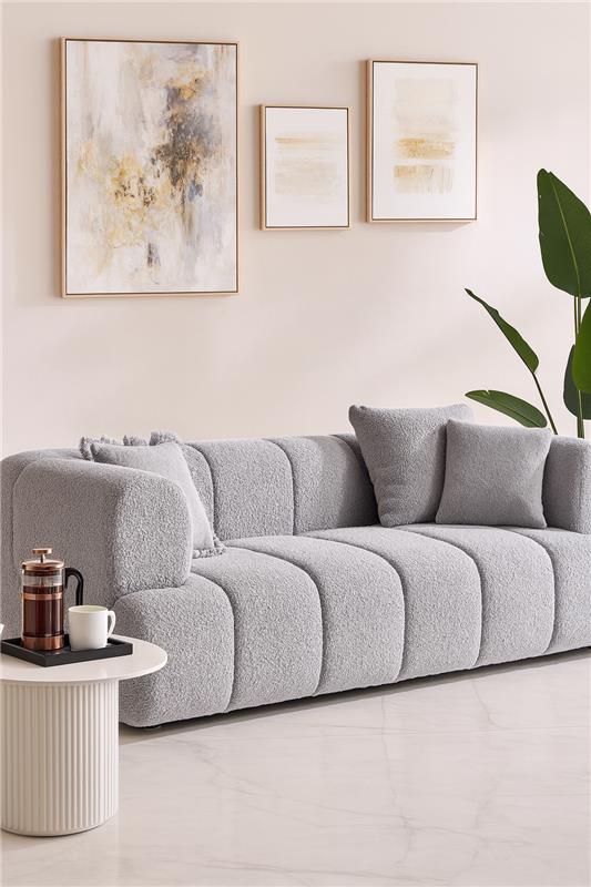 Asher Sofa in Pakistan – 3 Seater Solid Wood Sofa