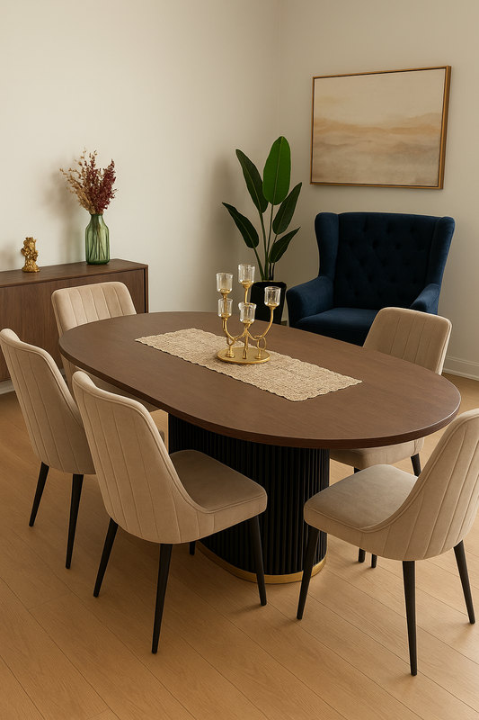 Ashwood Dining Table Set – 6 & 8 Seater Pakistan