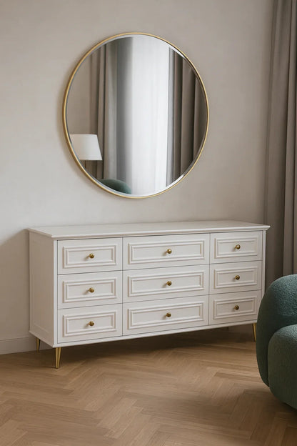 Atlas Side Board – Elegant Deco Paint Finish