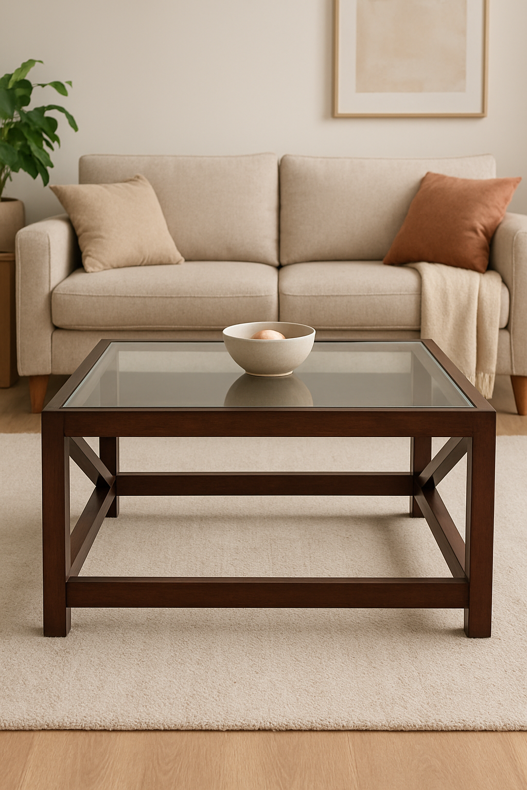 Ayaz Coffee Table – Solid Wood Premium Design