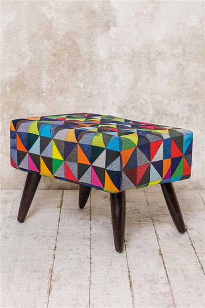 BJ Stool 05 | Premium Fabric Accent Stool