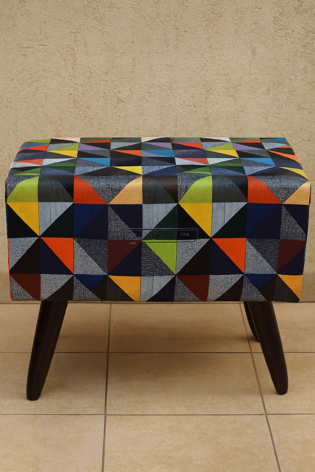 BJ Stool 05 | Premium Fabric Accent Stool