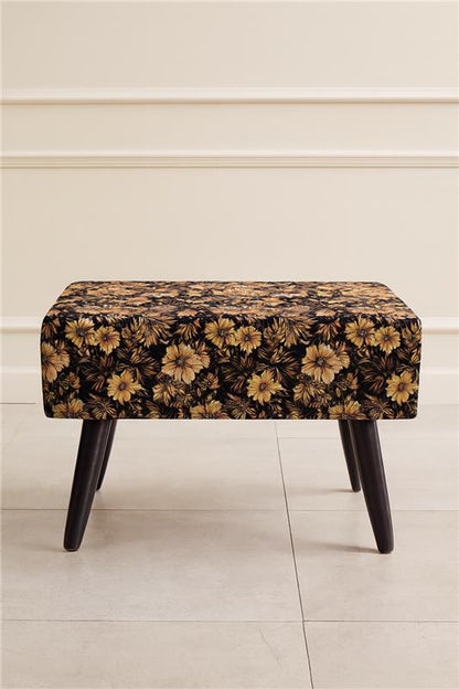 BJ Stool 19 | Premium Fabric Accent Stool