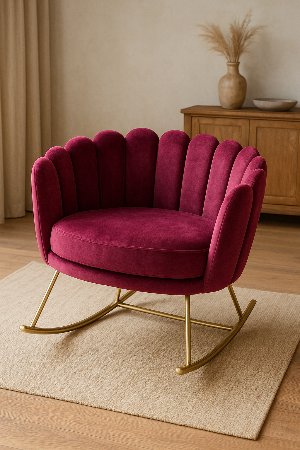 Baby Bassinet 03 – Adjustable Wooden & Metal Bassinet