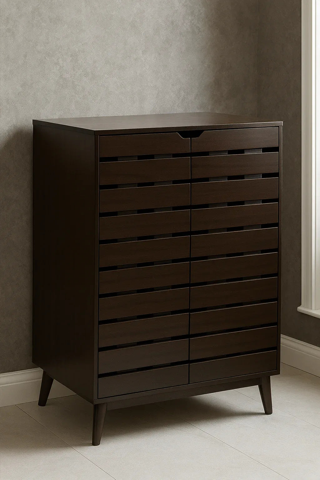 Baseus Shoe Rack – MDF Deco Painted Shoe Cabinet Pakistan