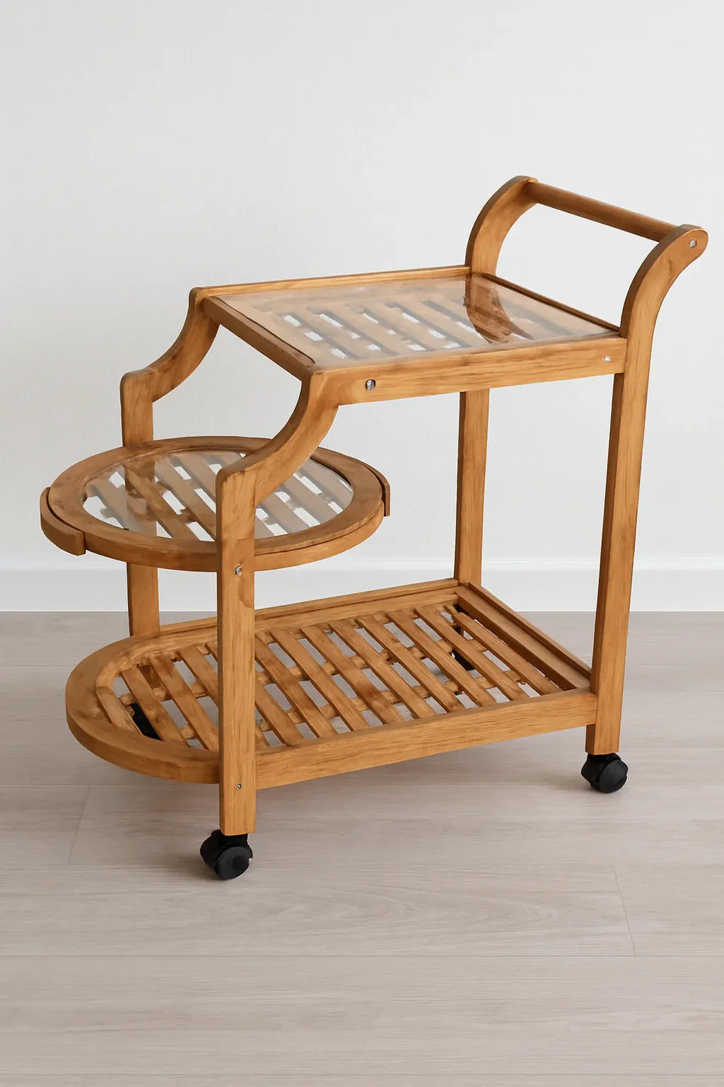 Beach Wood Trolley 04 in Pakistan – Imported Wood Design
