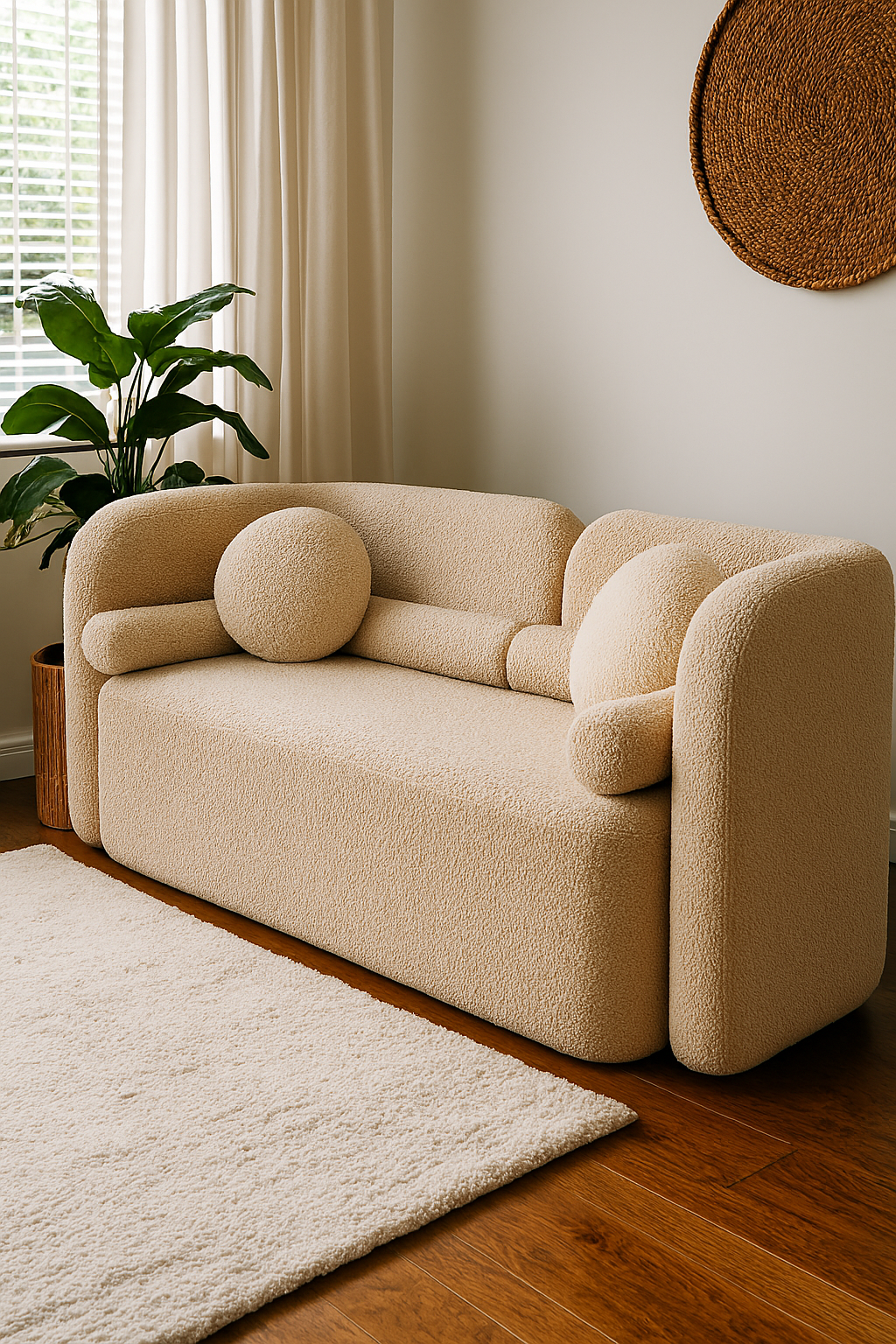 Beige Luxe Sofa in Pakistan – 2 & 3 Seater Comfort