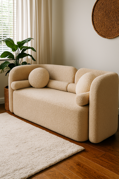 Beige Luxe Sofa in Pakistan – 2 & 3 Seater Comfort