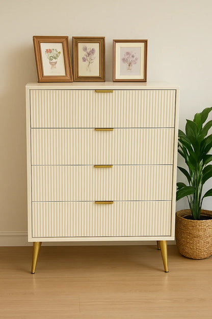 Beth Dresser – Premium MDF + Solid Wood Dresser