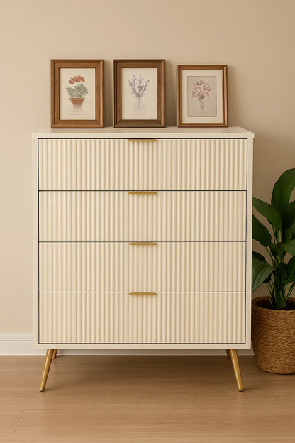 Beth Dresser – Premium MDF + Solid Wood Dresser