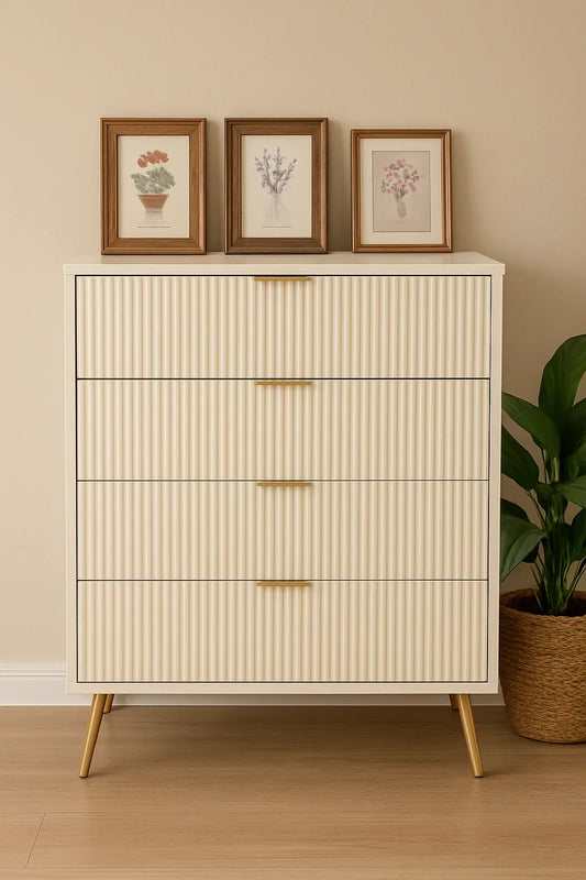 Beth Dresser – Premium MDF + Solid Wood Dresser