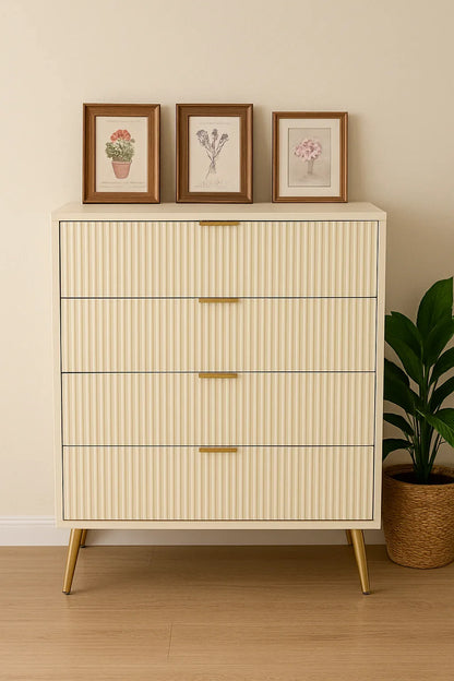 Beth Dresser – Premium MDF + Solid Wood Dresser