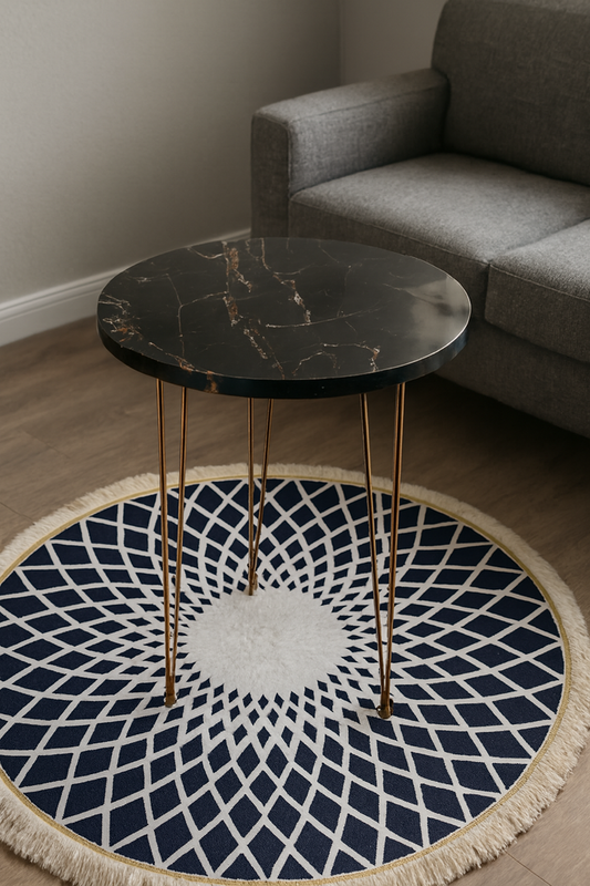 Black Gold Nesting Single Table in Pakistan – UV Top
