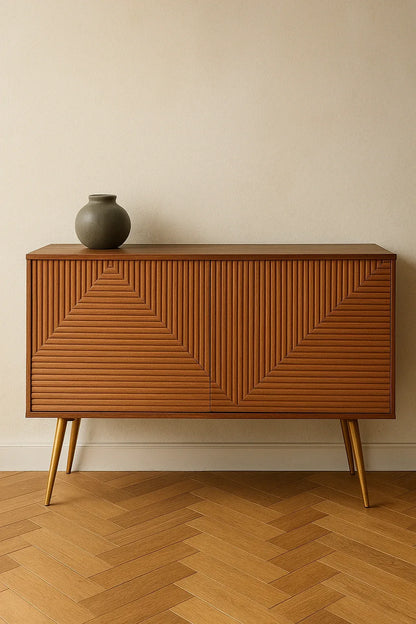 Black Graziana LCD Console – Modern TV Unit in Pakistan