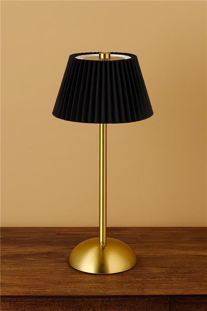 Black LED Rechargeable Lamp 03 – Touch LED Table Lamp