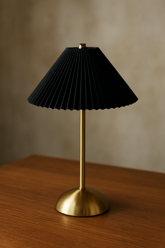 Black LED Rechargeable Lamp 02 – Touch Control LED