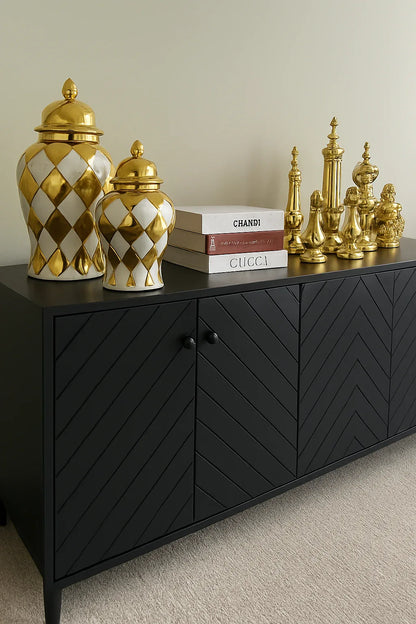 Blackout Side Board – High-End Deco Finish