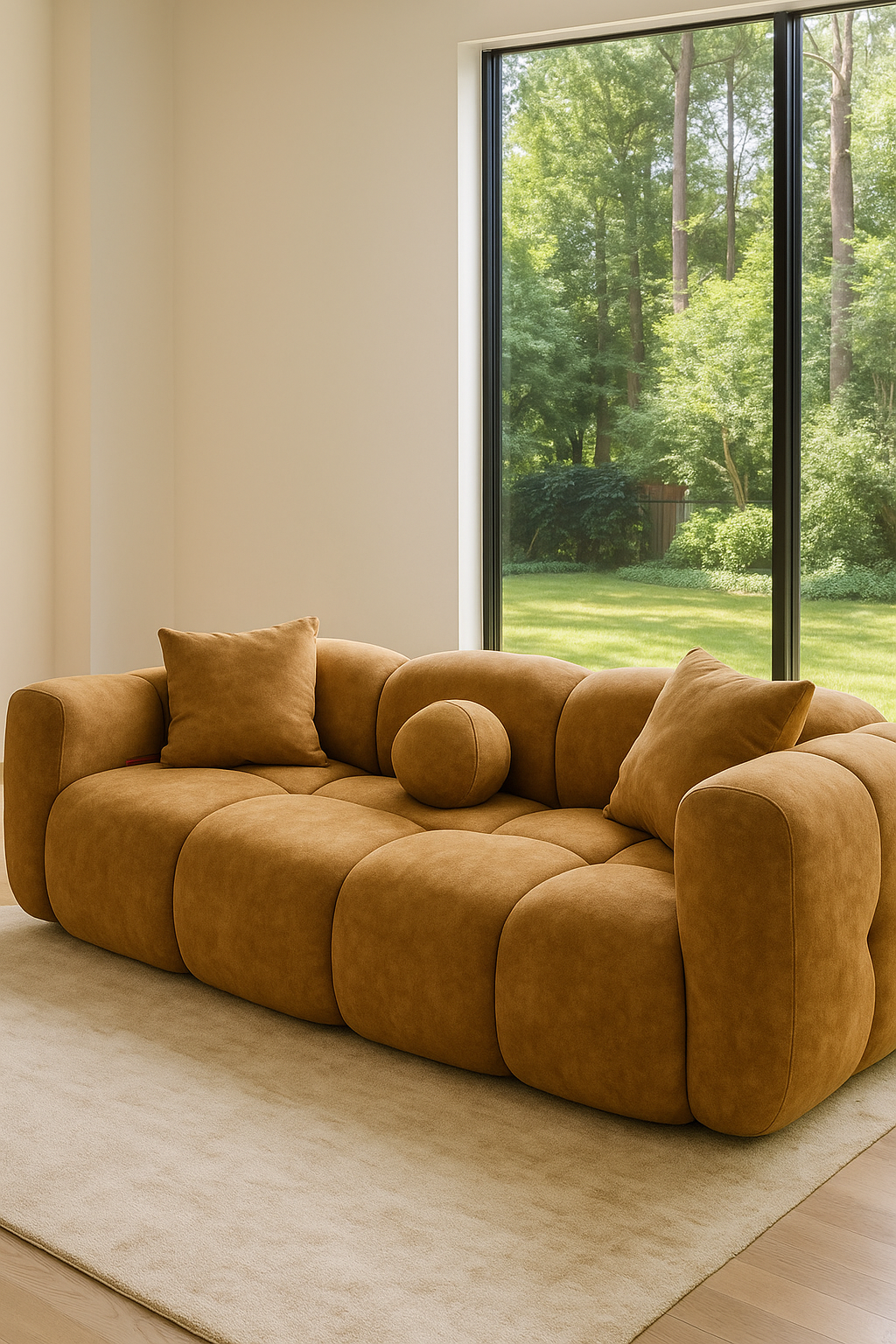 Bubble Sofa – 4 Seater Boucle Sofa in Pakistan