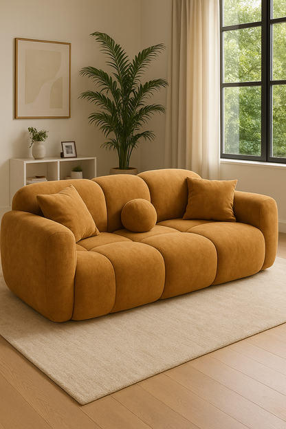 Bubble Sofa – 4 Seater Boucle Sofa in Pakistan