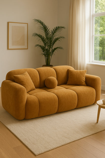 Bubble Sofa – 4 Seater Boucle Sofa in Pakistan
