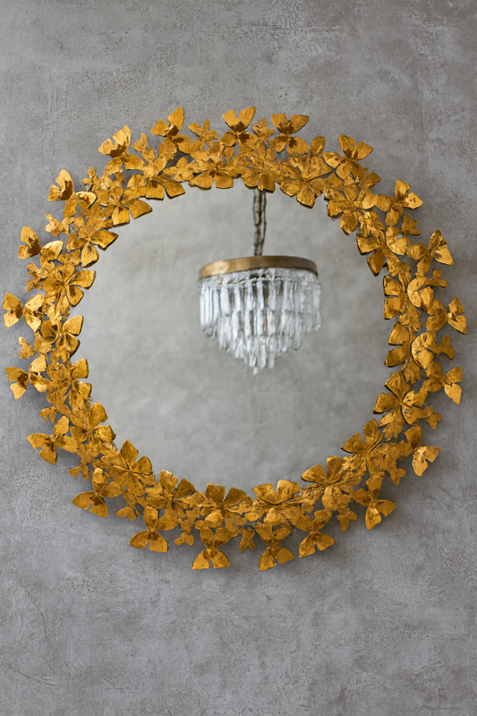 Butterfly Mirror in Pakistan – Metal Frame Wall Mirror