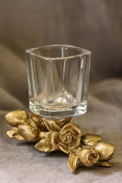 Candle Stand 001 – Gold Plated Synthetic Stand