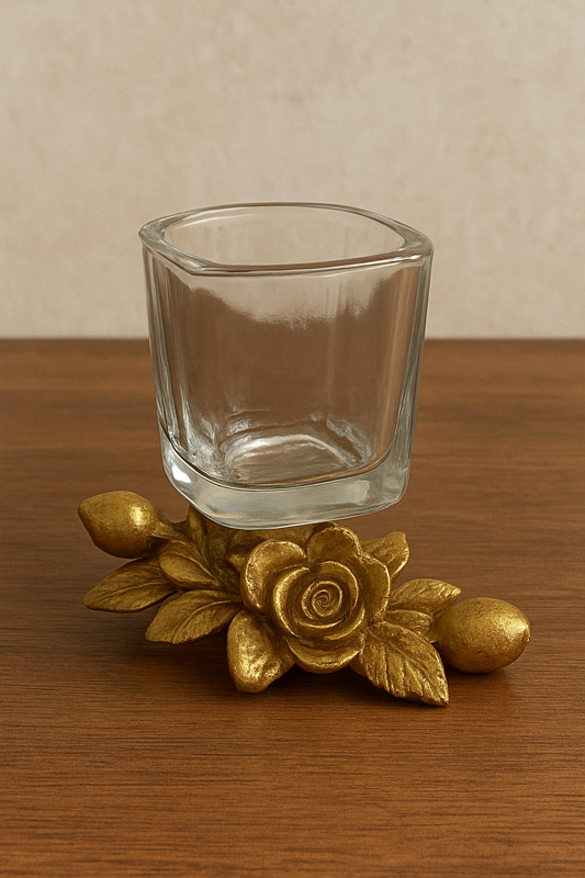 Candle Stand 001 – Gold Plated Synthetic Stand