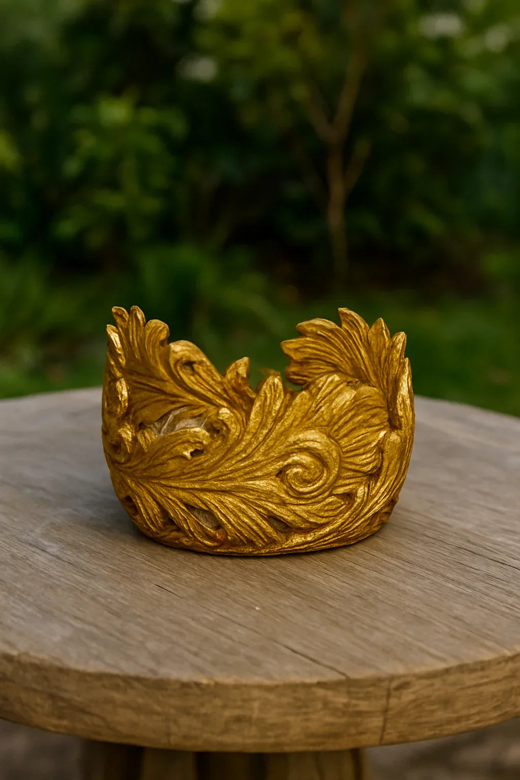 Candle Stand 005 – Gold Plated Table Décor