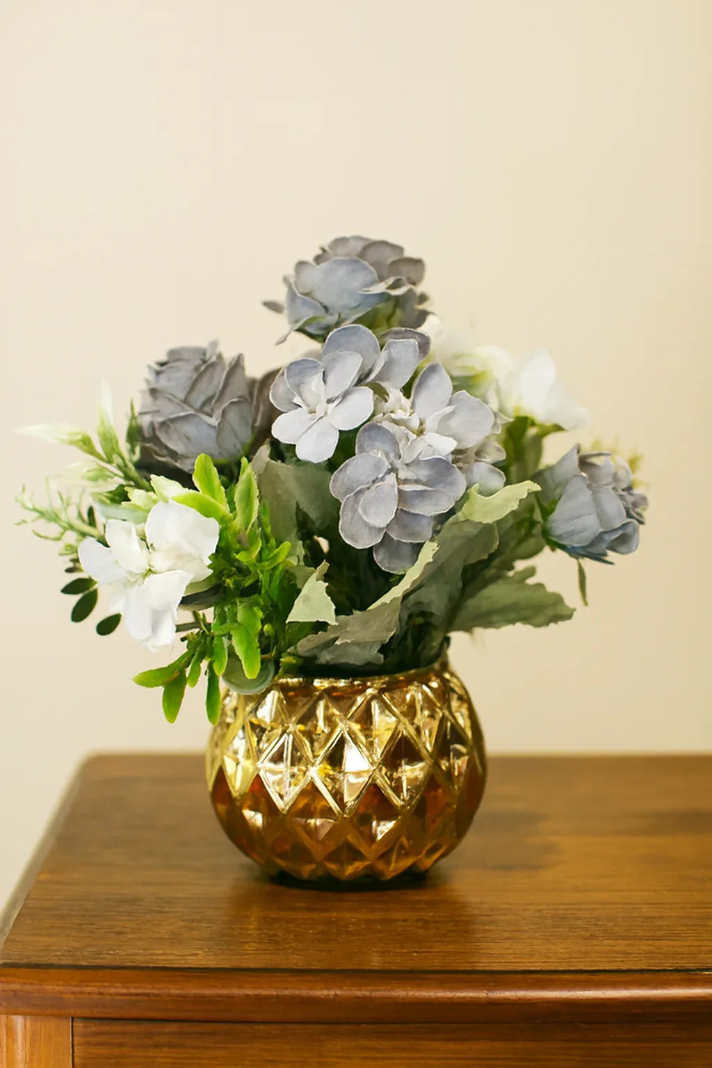 Ceramic Gold Planter 03 | Imported Flower Décor Pakistan