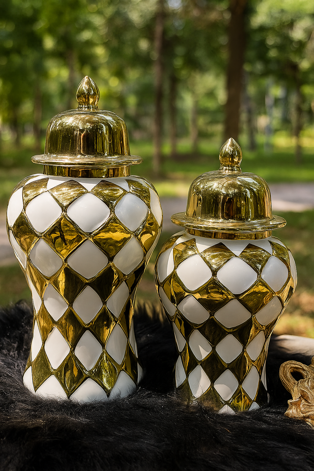 Ceramic Candy 010 – Decorative Ceramic Jars Pair Pakistan