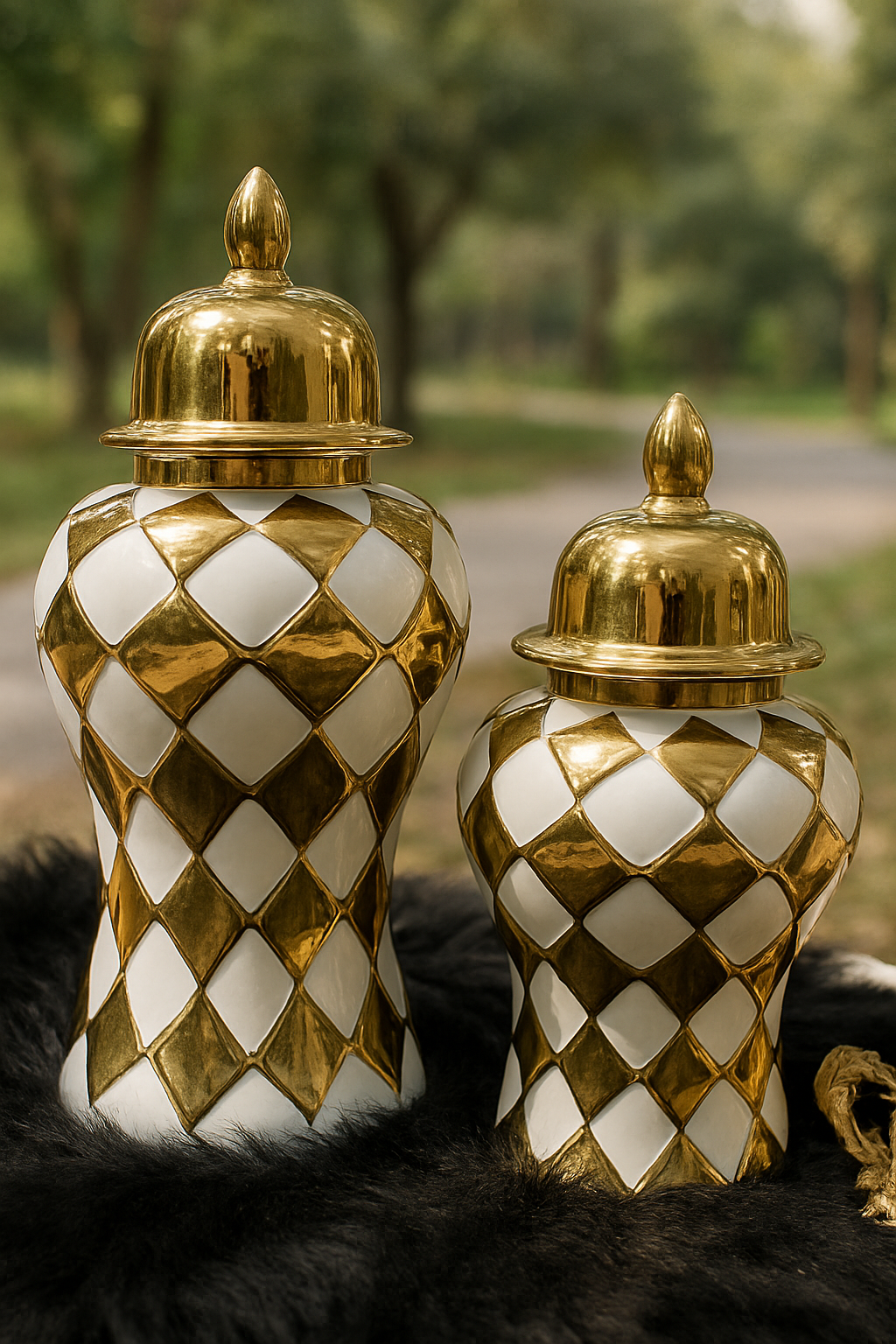 Ceramic Candy 010 – Decorative Ceramic Jars Pair Pakistan