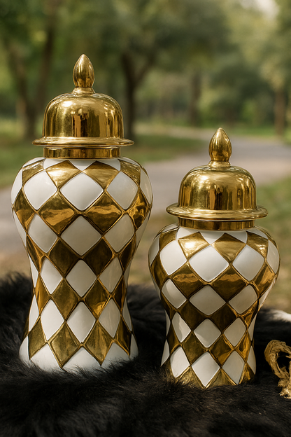 Ceramic Candy 010 – Decorative Ceramic Jars Pair Pakistan