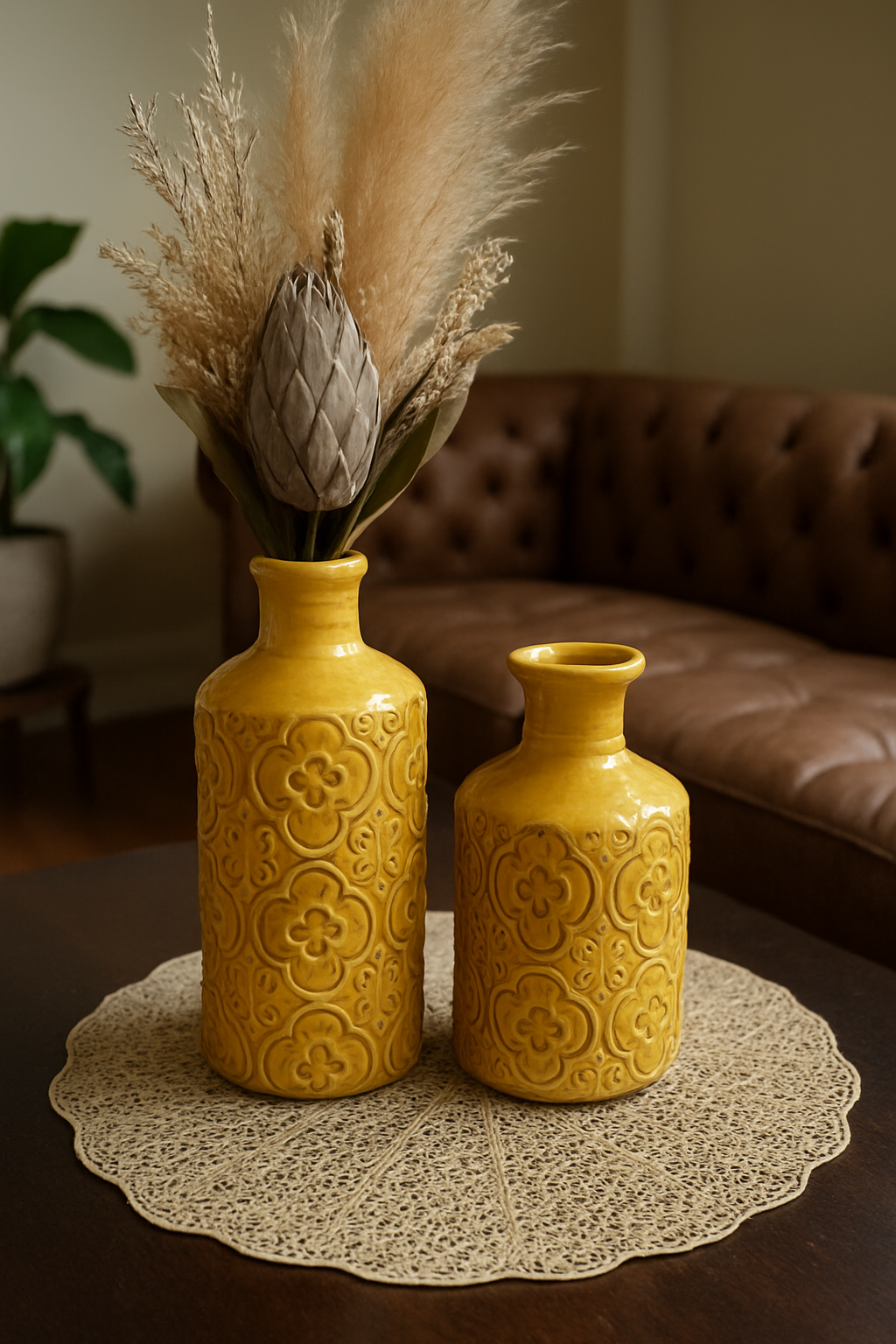 Ceramic Vase 042 – Imported Decorative Vase Pair Pakistan