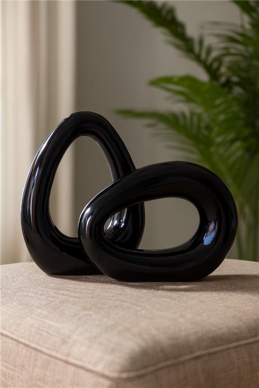 Ceramic Vase Set 055 in Pakistan – Imported Black Vases
