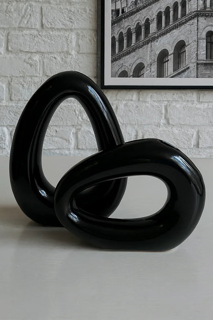 Ceramic Vase Set 055 in Pakistan – Imported Black Vases
