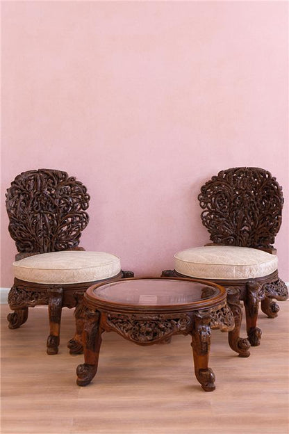 Chanioti Chairs and Table Set | Classic Wood Pakistan