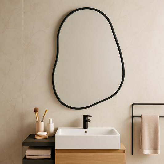 Irregular Mirror WV1 – Modern Abstract Wall Mirror for Home Decor in Pakistan