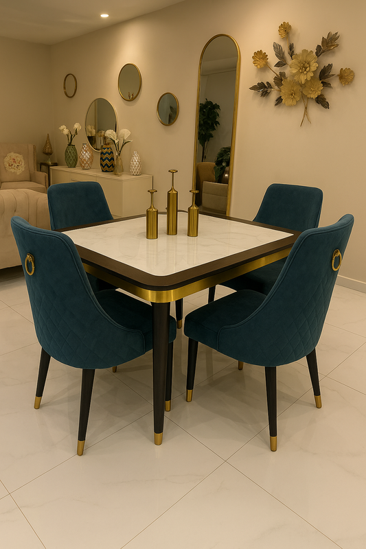 Chestnut Charm 6-Seater Dining Table – Best Price in Pakistan