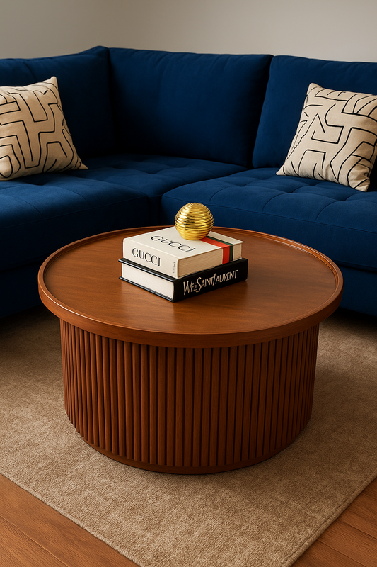 Coco Coffee Table – MDF CNC Antique Center Table