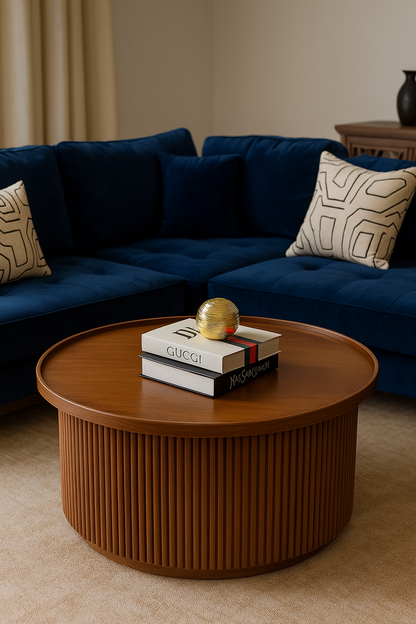 Coco Coffee Table – MDF CNC Antique Center Table