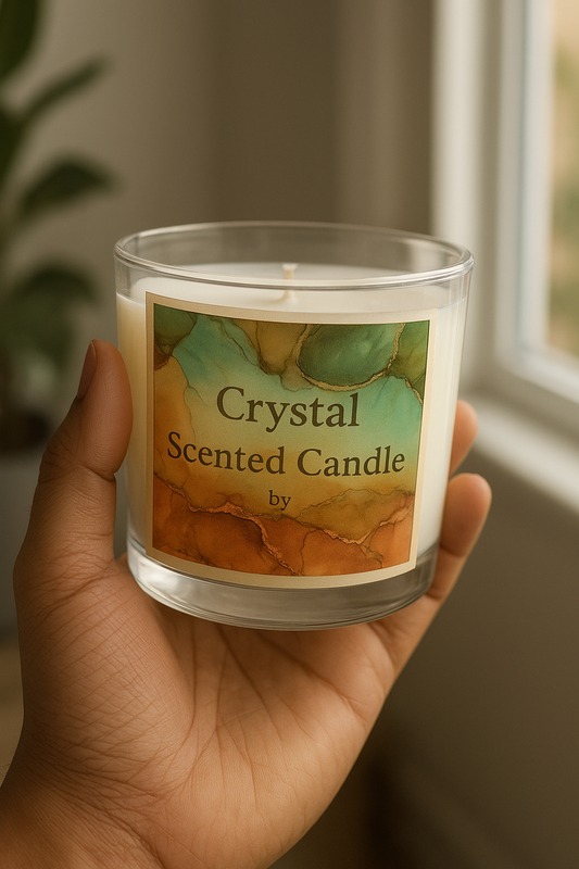 Crystal Scented Candle – Imported Luxury Candle in Crystal Jar