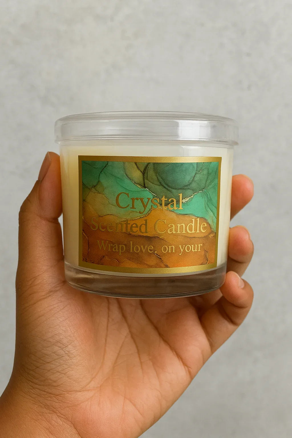 Crystal Scented Candle – Imported Luxury Candle in Crystal Jar
