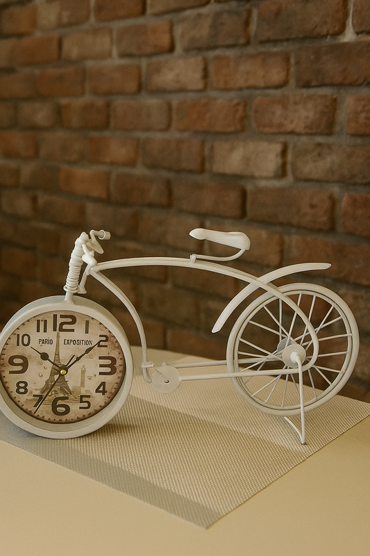 Cycle Rustic Clock 01 – Vintage Wall Clock in Pakistan | Define Wood