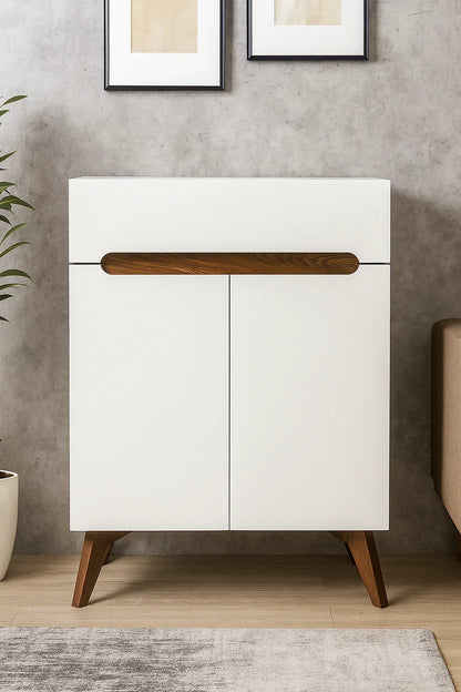 Elena Shoe Rack – Modern MDF Shoe Cabinet with Storage in Pakistan