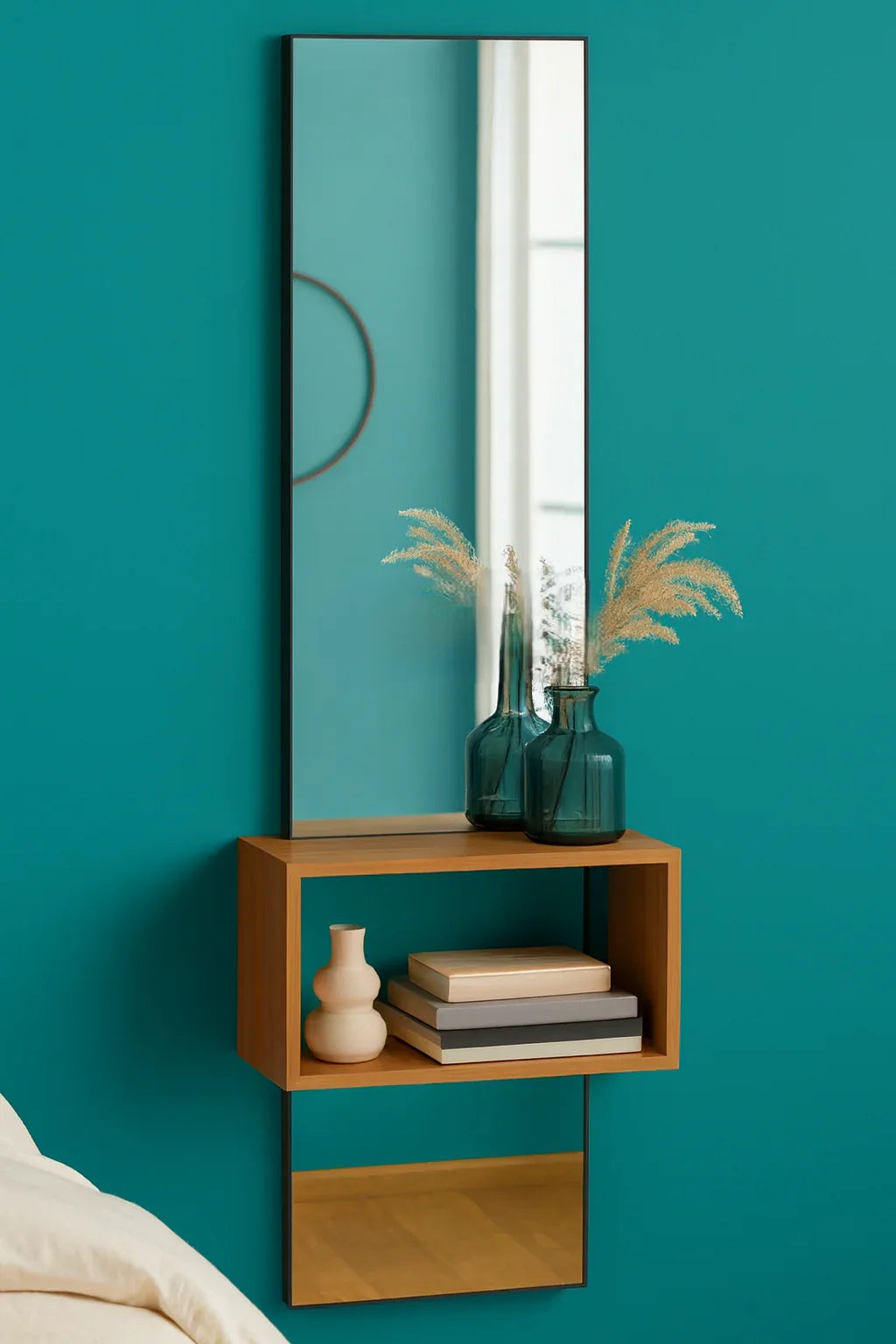 Elettra Mirror in Pakistan – 55x15 MDF Frame Wall Mirror