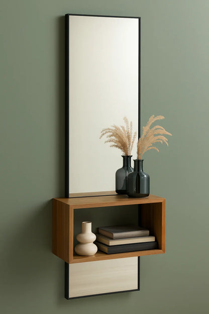 Elettra Mirror in Pakistan – 55x15 MDF Frame Wall Mirror