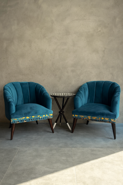 Elon Chair Set | Custom Fabric Accent Chairs Pakistan