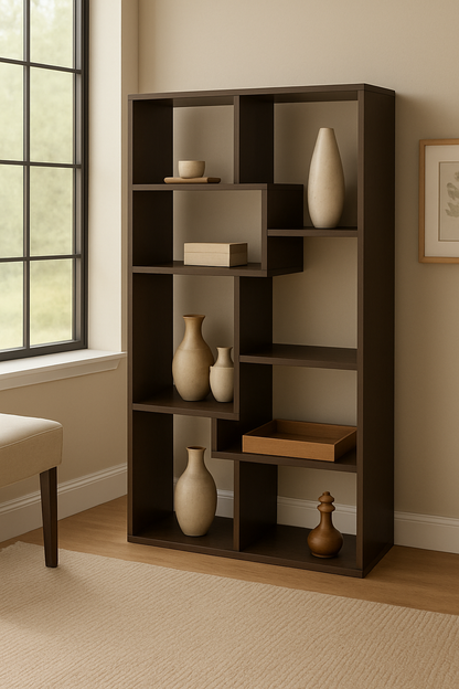Express Storage Bookcase – 8 Cube Modern Shelf