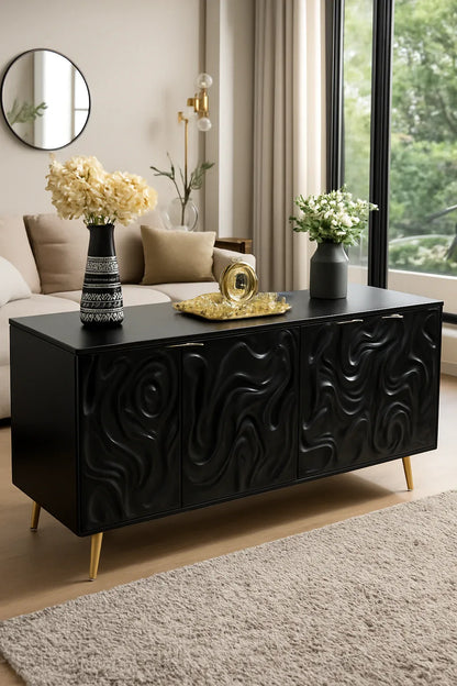 Florecence Side Board Black – Elegant DECO Paint