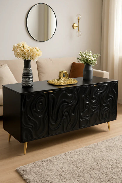 Florecence Side Board Black – Elegant DECO Paint